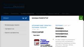 What Referattar.kazaksha.info website looked like in 2018 (6 years ago)