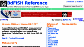 What Reference.bdfish.org website looked like in 2018 (6 years ago)