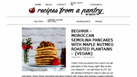What Recipesfromapantry.com website looked like in 2018 (6 years ago)
