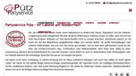 What Restaurant-puetz.de website looked like in 2018 (6 years ago)