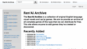 What Renai.us website looked like in 2018 (6 years ago)