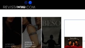 What Revistawho.com website looked like in 2018 (6 years ago)