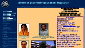 What Rajeduboard.rajasthan.gov.in website looked like in 2018 (6 years ago)