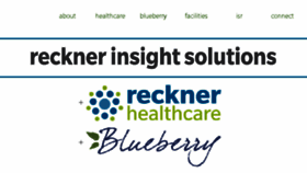 What Reckner.com website looked like in 2018 (6 years ago)