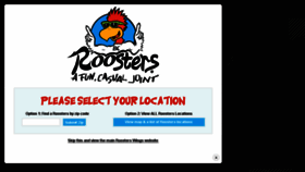 What Roosterswings.com website looked like in 2018 (6 years ago)