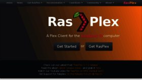 What Rasplex.com website looked like in 2018 (6 years ago)