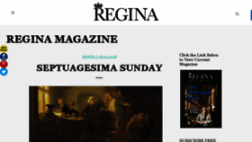 What Reginamag.com website looked like in 2018 (6 years ago)