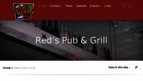 What Redspubandgrill.com website looked like in 2018 (6 years ago)