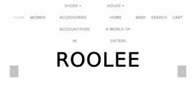 What Roolee.com website looked like in 2018 (6 years ago)