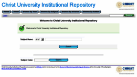 What Repository.christuniversity.in website looked like in 2018 (6 years ago)