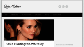 What Rosiehuntingtonwhiteley.net website looked like in 2018 (6 years ago)