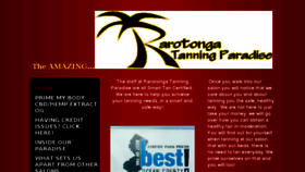 What Rarotongatan.com website looked like in 2018 (6 years ago)