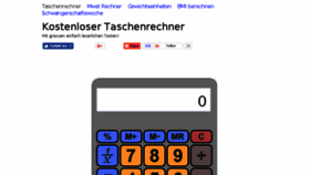 What Rechnerkostenlosonline.de website looked like in 2018 (6 years ago)