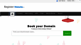 What Registerwebsite.in website looked like in 2018 (6 years ago)