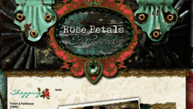What Rosepetalsandrust.com website looked like in 2018 (6 years ago)