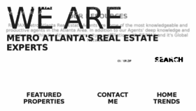 What Realestateofatlanta.com website looked like in 2018 (6 years ago)