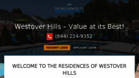 What Residenceswestoverhills.com website looked like in 2018 (6 years ago)