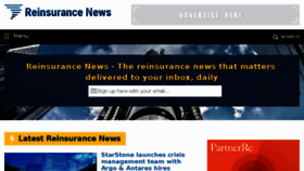 What Reinsurancene.ws website looked like in 2018 (6 years ago)