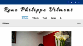 What Renephilippevilmont.com website looked like in 2018 (6 years ago)