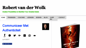 What Robertvanderwolk.nl website looked like in 2018 (6 years ago)