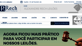 What Rechleiloes.com.br website looked like in 2018 (6 years ago)