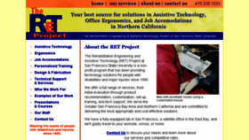 What Retproject.org website looked like in 2018 (6 years ago)