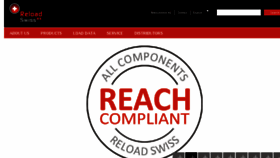 What Reload-swiss.com website looked like in 2018 (6 years ago)