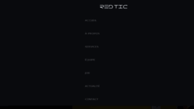 What Red-tic.com website looked like in 2018 (6 years ago)