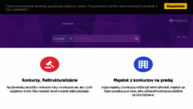 What Ru.justice.sk website looked like in 2018 (6 years ago)