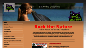 What Rock-the-nature.com website looked like in 2018 (6 years ago)