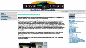 What Royalcoachbuses.com website looked like in 2018 (6 years ago)