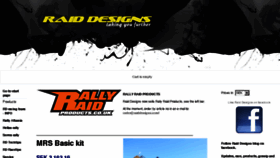 What Raiddesigns.com website looked like in 2018 (6 years ago)