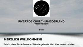 What Riverside-church.de website looked like in 2018 (6 years ago)