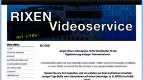 What Rixen-video.de website looked like in 2018 (6 years ago)