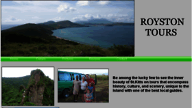 What Roystontoursstkitts.com website looked like in 2018 (6 years ago)