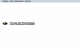 What Radiologie-zweibruecken.de website looked like in 2018 (6 years ago)