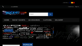 What Rock4u.net website looked like in 2018 (6 years ago)