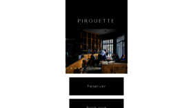 What Restaurantpirouette.com website looked like in 2018 (7 years ago)
