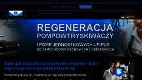 What Regeneracja-pompowtryskiwaczy.pl website looked like in 2018 (6 years ago)
