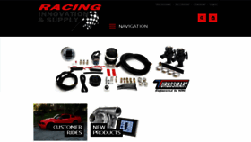 What Racinginnovationandsupply.com website looked like in 2018 (6 years ago)