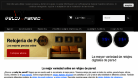 What Relojdepared.es website looked like in 2018 (6 years ago)