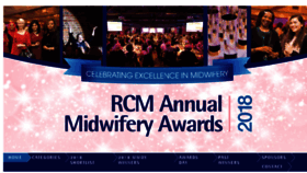 What Rcmawards.com website looked like in 2018 (6 years ago)