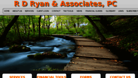 What Ryancpa.com website looked like in 2018 (6 years ago)