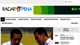 What Radarpena.com website looked like in 2018 (6 years ago)