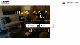What Retreatatmaplehill-apts.com website looked like in 2018 (6 years ago)
