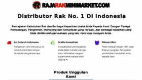 What Rajarakminimarket.com website looked like in 2018 (6 years ago)