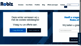 What Robiz.nl website looked like in 2018 (6 years ago)