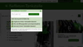 What Raiffeisentankstelle.de website looked like in 2018 (6 years ago)