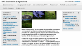What Rmt-biodiversite-agriculture.fr website looked like in 2018 (6 years ago)