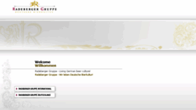 What Radeberger-gruppe.com website looked like in 2018 (6 years ago)